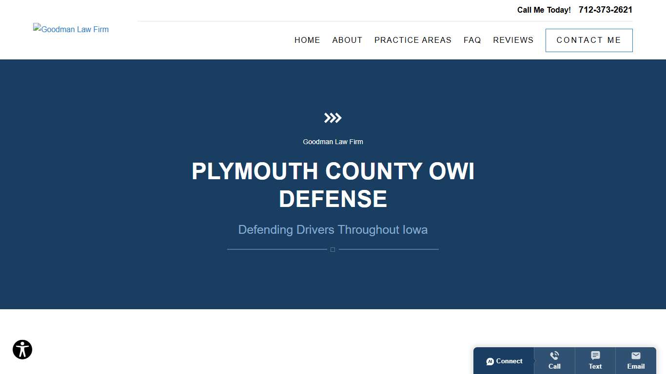 OWI Lawyer Plymouth County Goodman Law Firm